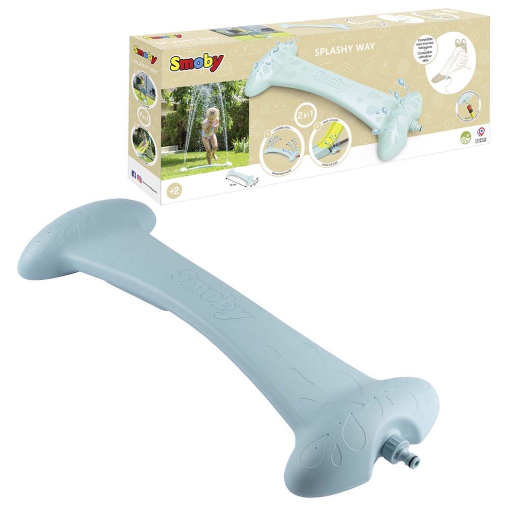 Smoby glijbaan Splash Way - Blue