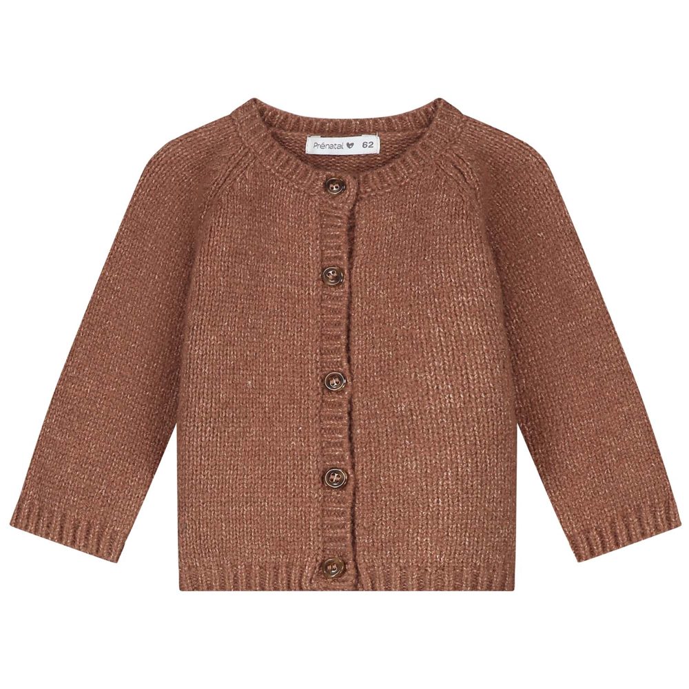 Prénatal newborn vest - Brown