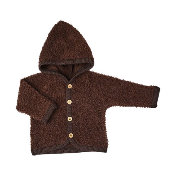 Smallstuff Jasje - Maat 68/74 - Merino Wol - Brown
