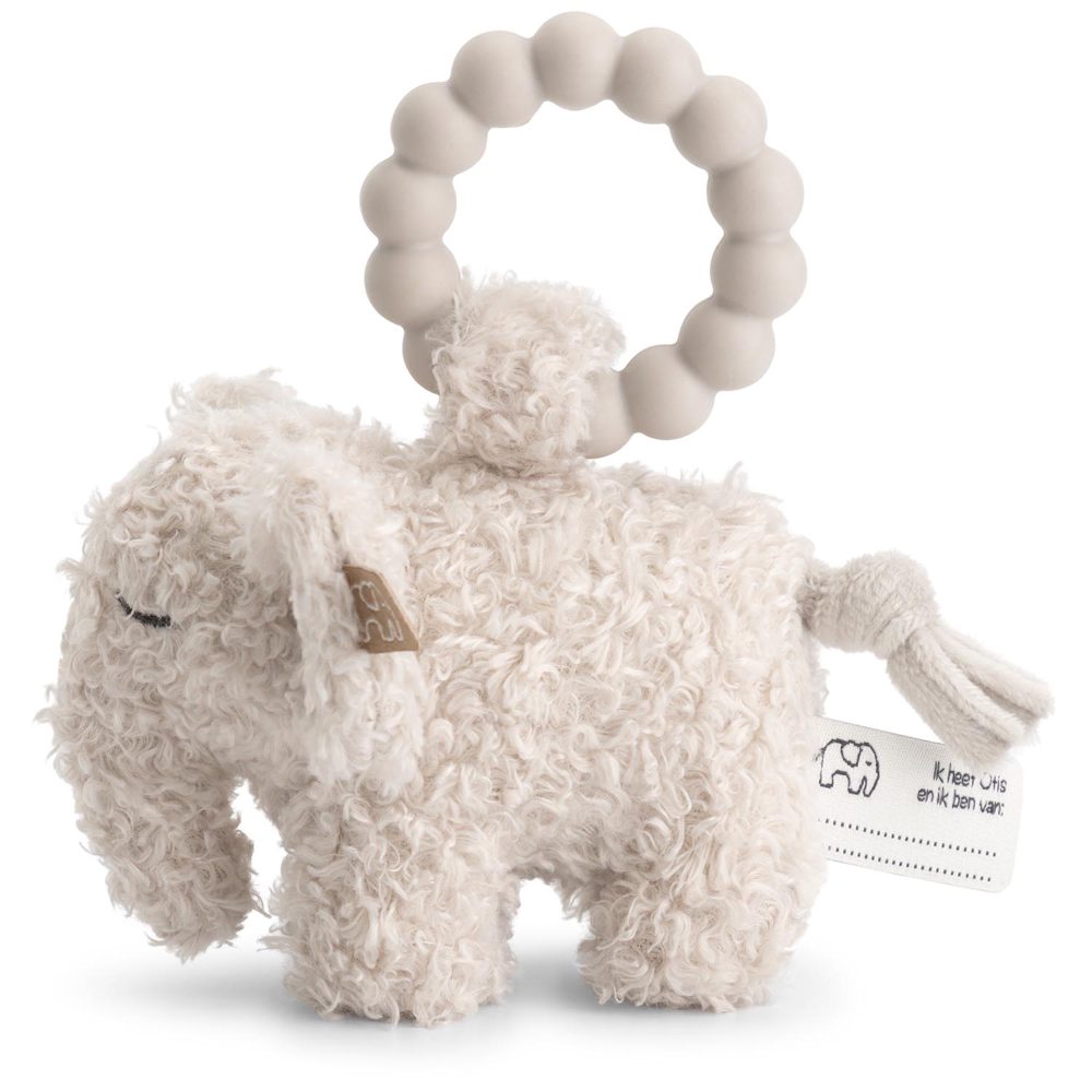 Prénatal rammelaar Otis de olifant - Grey