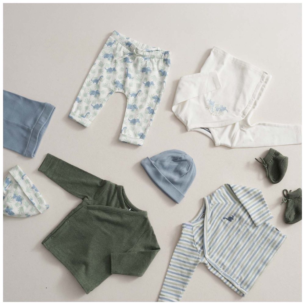 Prénatal newborn muts rib - Steel Blue – foto 3