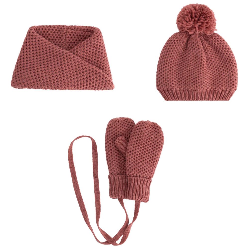 Prénatal peuter winterset rood