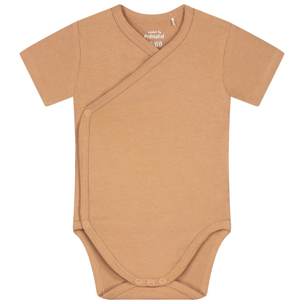 Prénatal basis romper - Dark Sand Brown