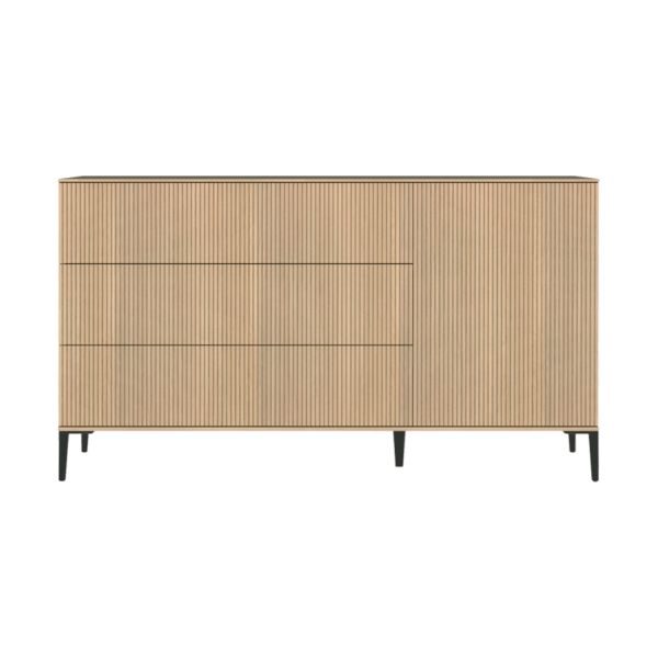 Kidsmill Levi Commode XL - Ronde Poot - Eiken