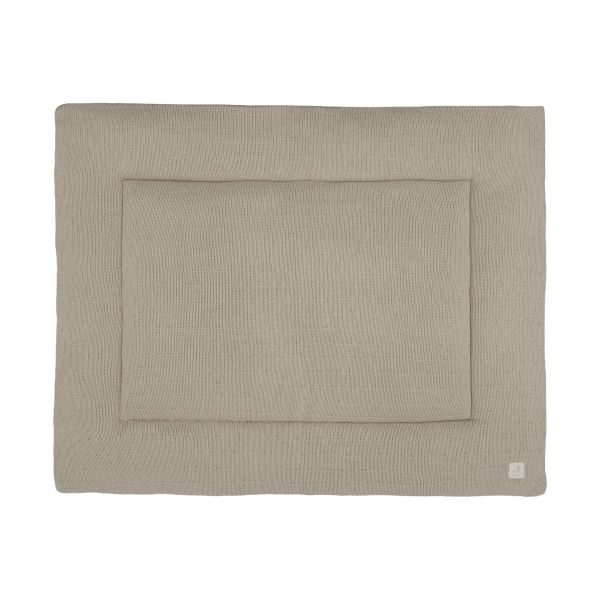 Jollein Sprinkle Knit Boxkleed - 75 x 95 cm - Sand