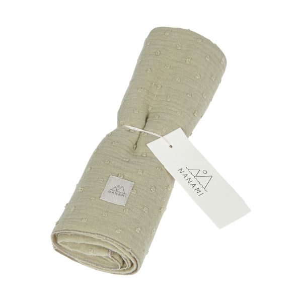 Nanami Diaper – Woven Dot – Eucalyptus – 60x60 cm