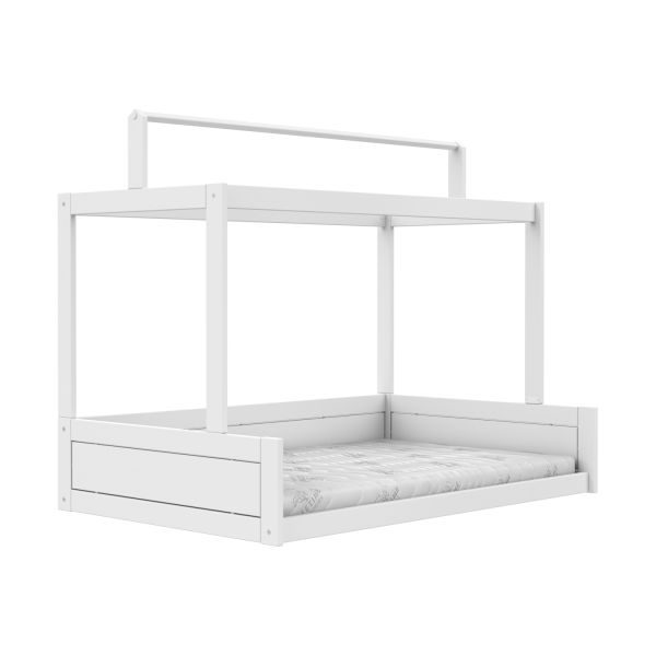 LIFETIME Kidsrooms Montessoribed Met Dakconstructie - Wit