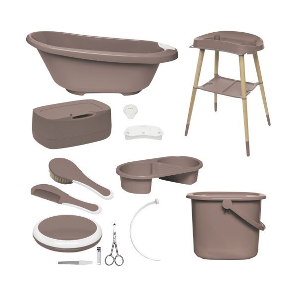 Bébé-Jou Sense Badset Edition - 8-delig - Mocha Mousse