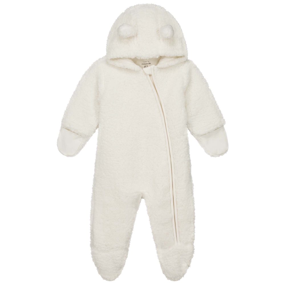 Prénatal newborn berenpak teddy - Ivory White