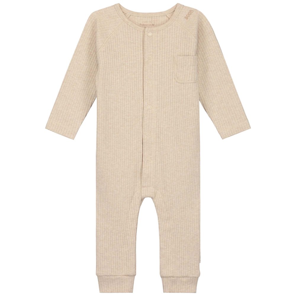 Prénatal newborn boxpakje rib - Beigebrown