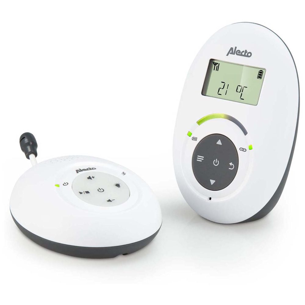 Alecto DBX-125 Full Eco DECT-babyfoon - White