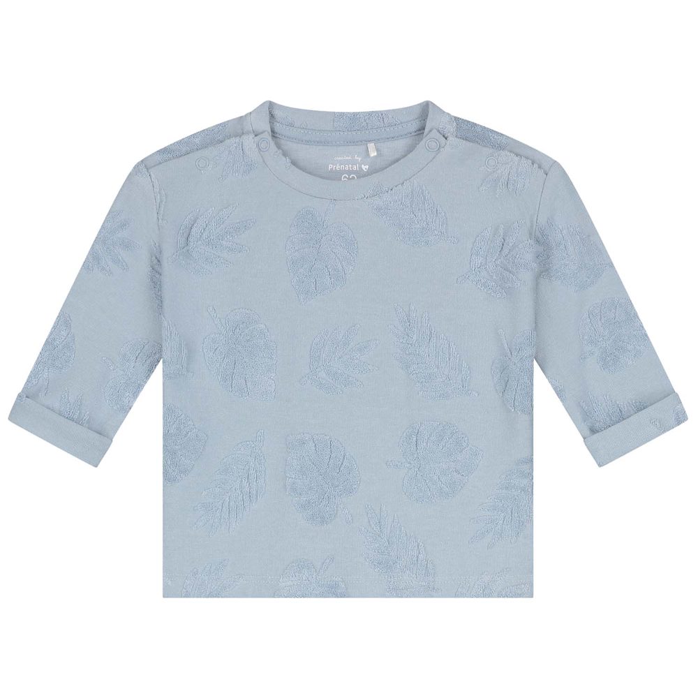 Prénatal newborn shirt - Light Water Blue