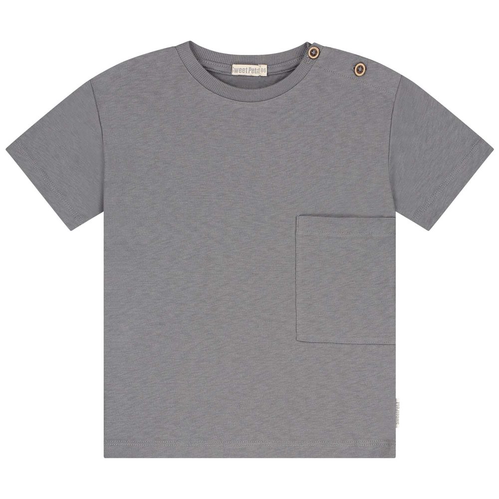 Sweet Petit peuter T-shirt - Light Graphite Grey