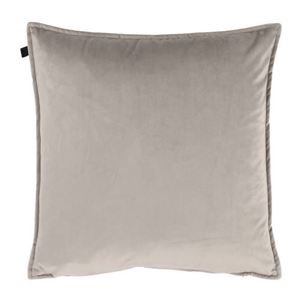 Overseas Middlestitch Kussen - 60 x 60 cm– Velours – Smoke