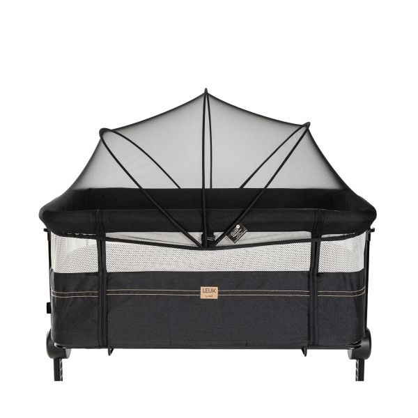 Qute Q-Breez Side Sleeper Muggennet - Zwart