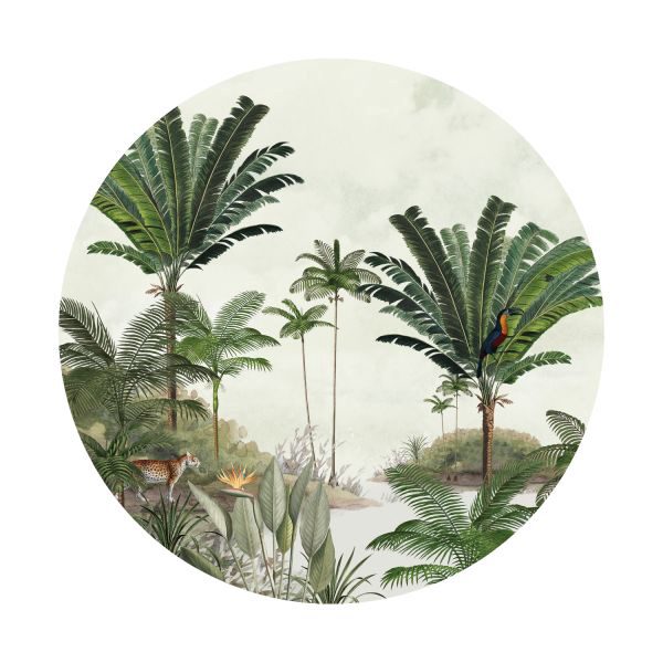 Creative Lab Amsterdam Rainforest Behangcirkel 95 cm