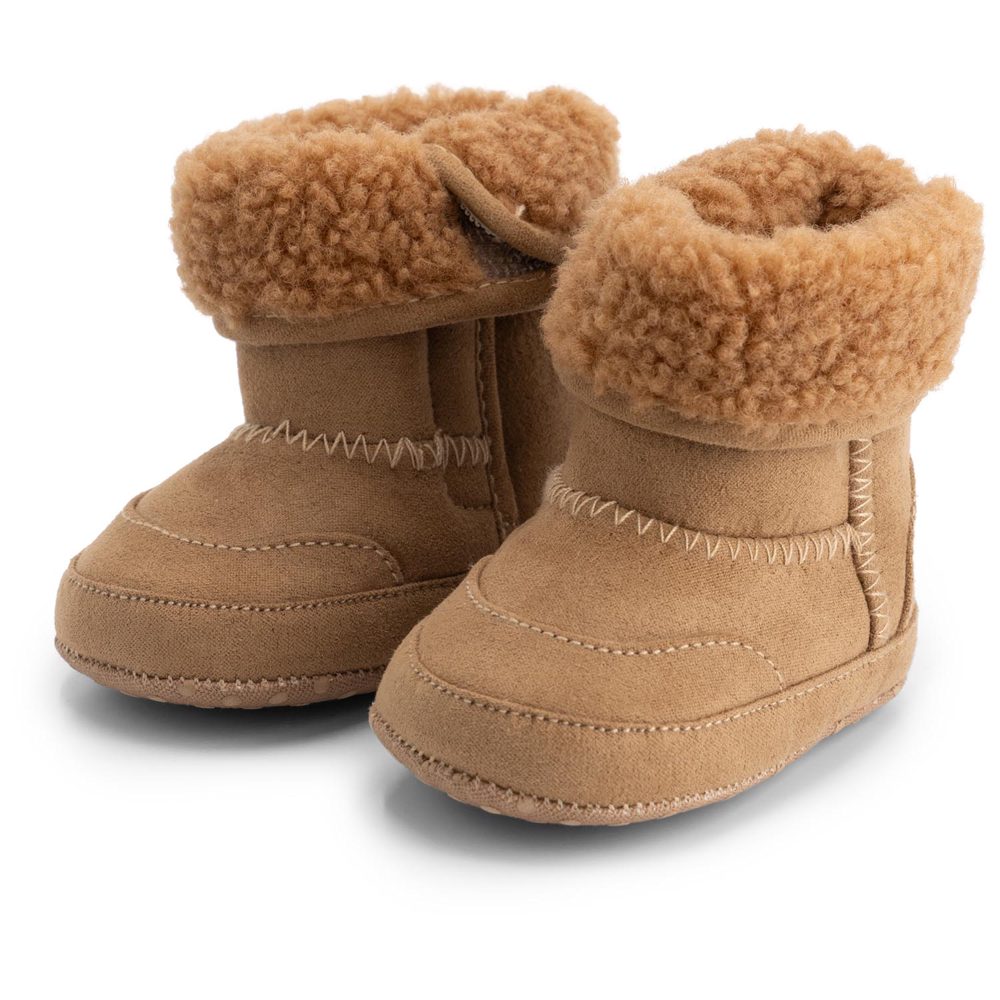 Prénatal baby schoenen teddy - Sandbrown