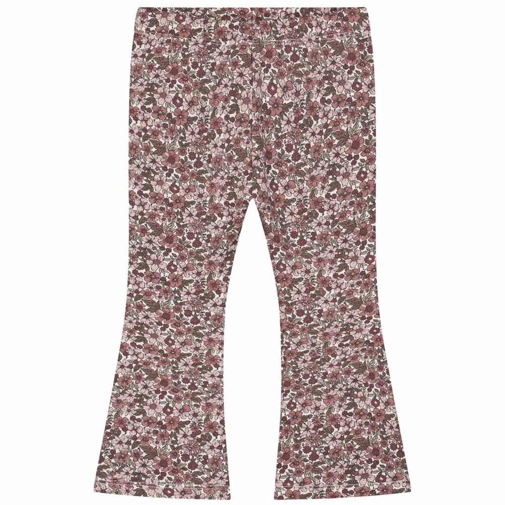 Prénatal baby broek flared - Light Brown Melange