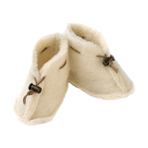 Alwero Emo Slofjes – 6-12 Mnd – Naturel 