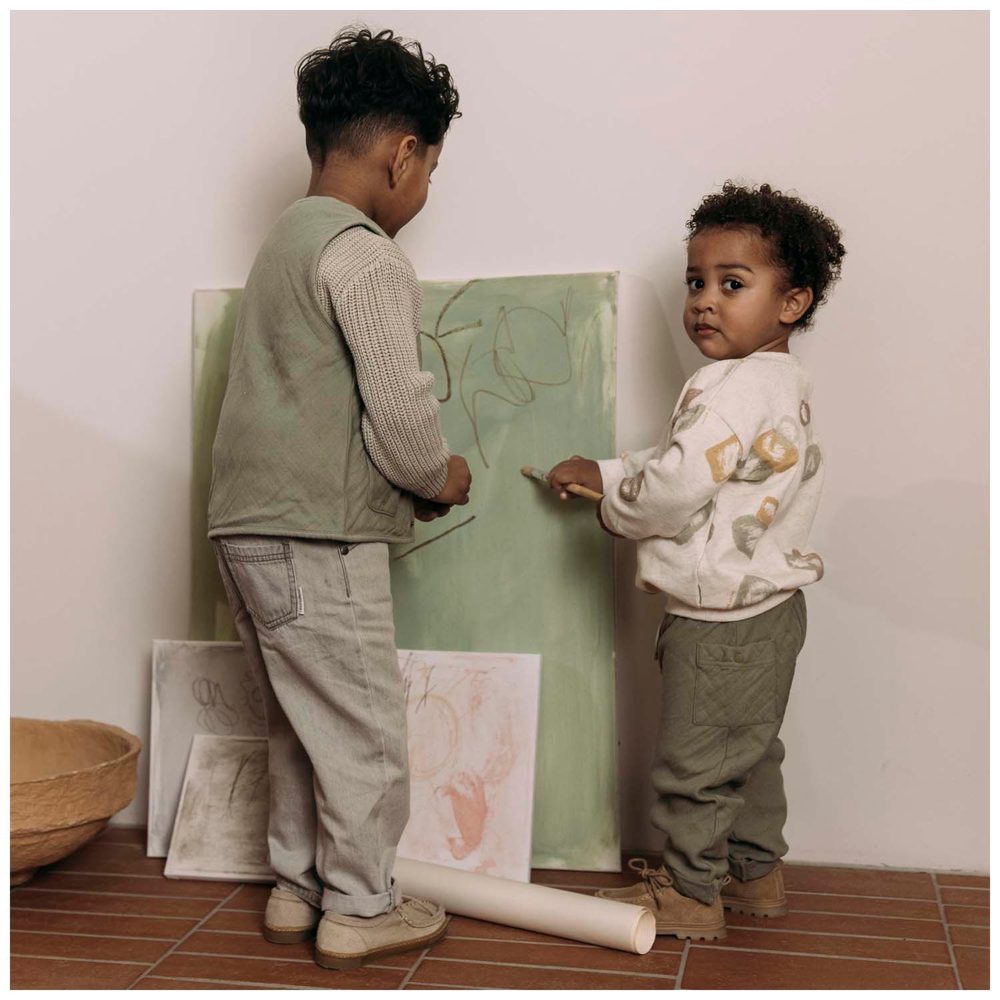 Sweet Petit peuter trui - Soft Green – foto 5