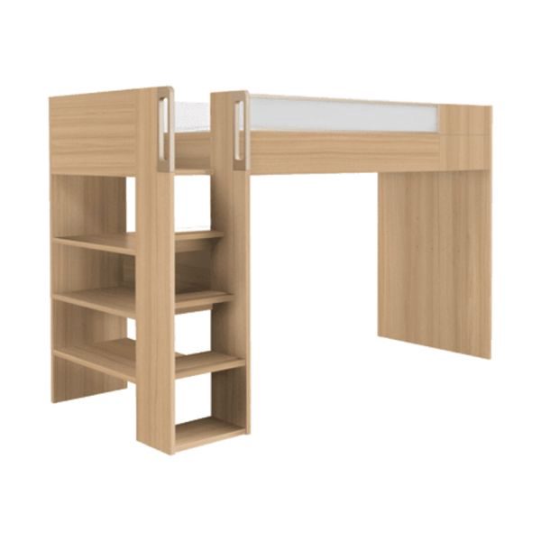 Gautier Dimix Hoogslaper - 90 x 200 cm - Gestructureerd Eikenhout 