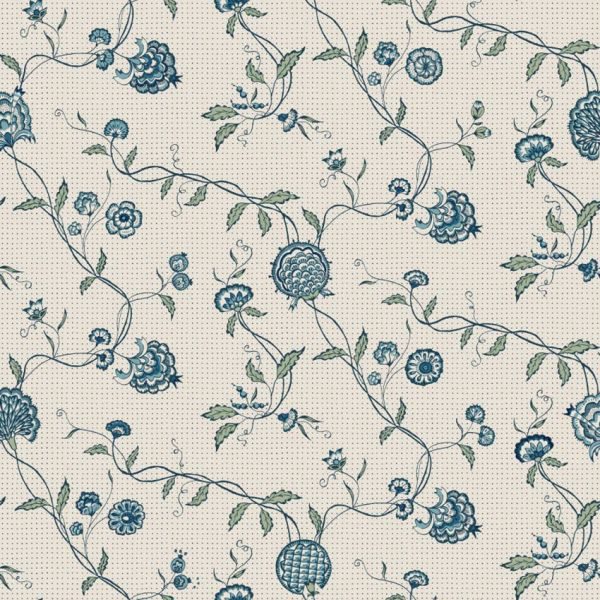 Sandberg Adelaide Behang - Blue
