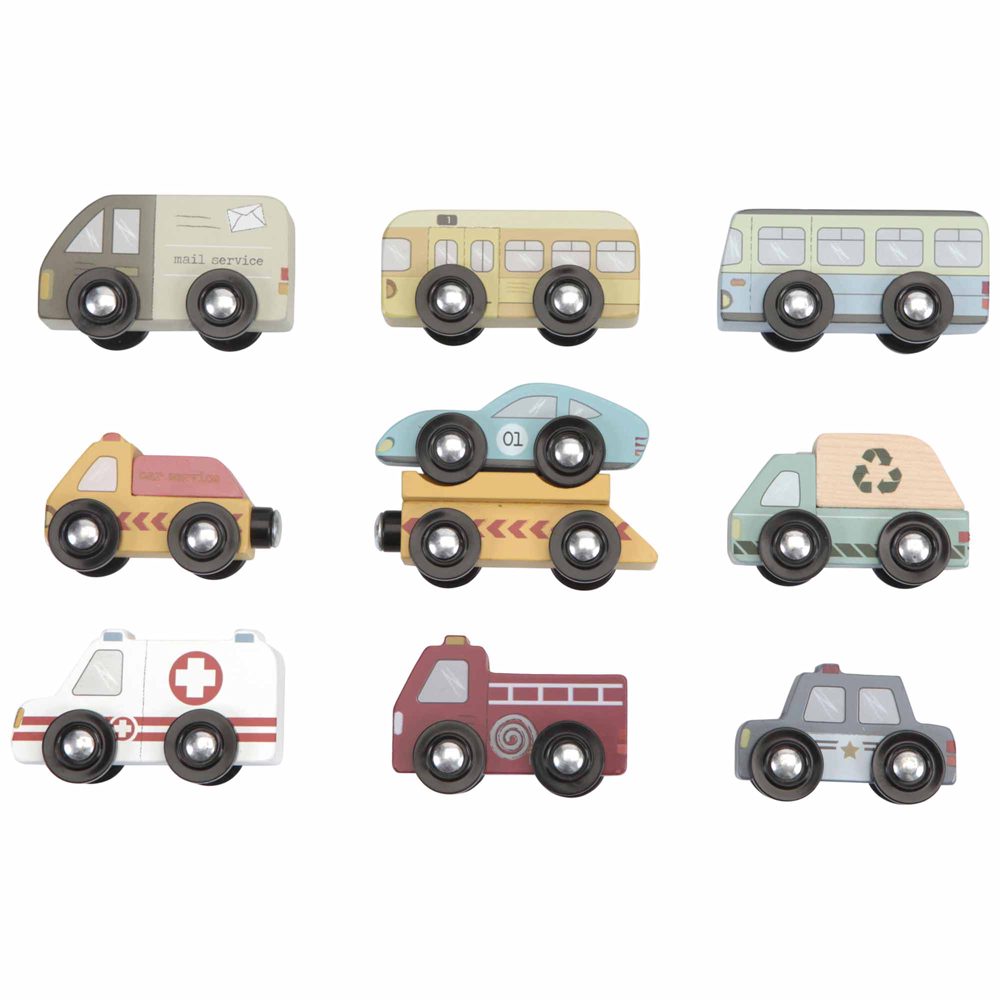 Little Dutch voertuigenset FSC - Multi