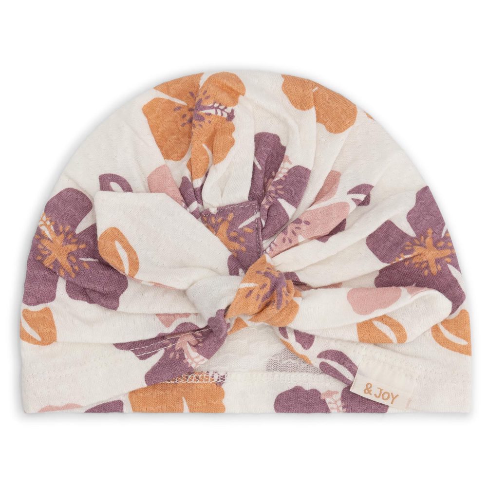 Prénatal newborn tulband muts - Ivory White