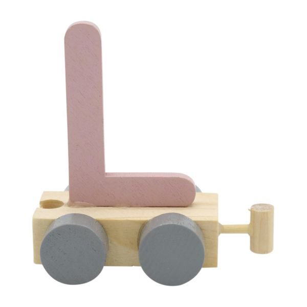 Jep! Kids Treinletter L Roze