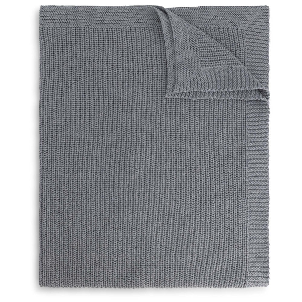 Sweet Petit Mini wiegdeken - Soft Blue Grey