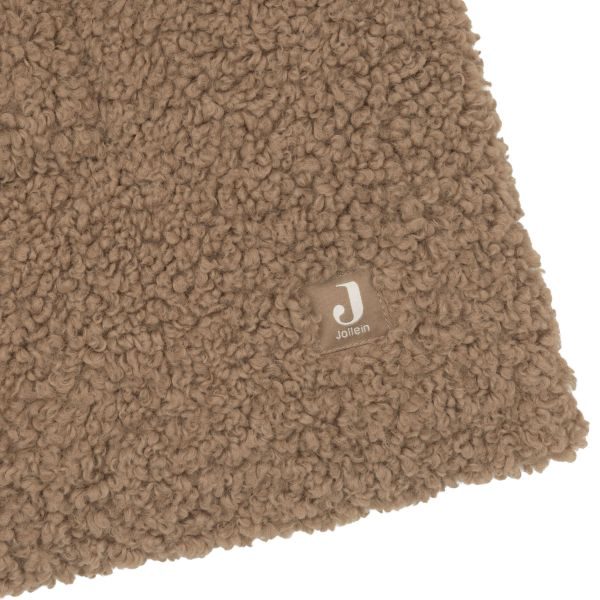 Jollein Curlé Boxkleed - 100 x 100 cm - Dark Hazel – foto 4