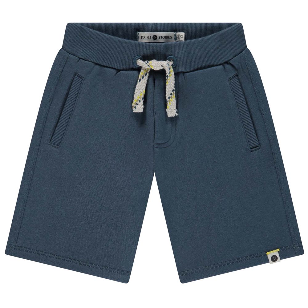 Stains & Stories peuter short - Midblue