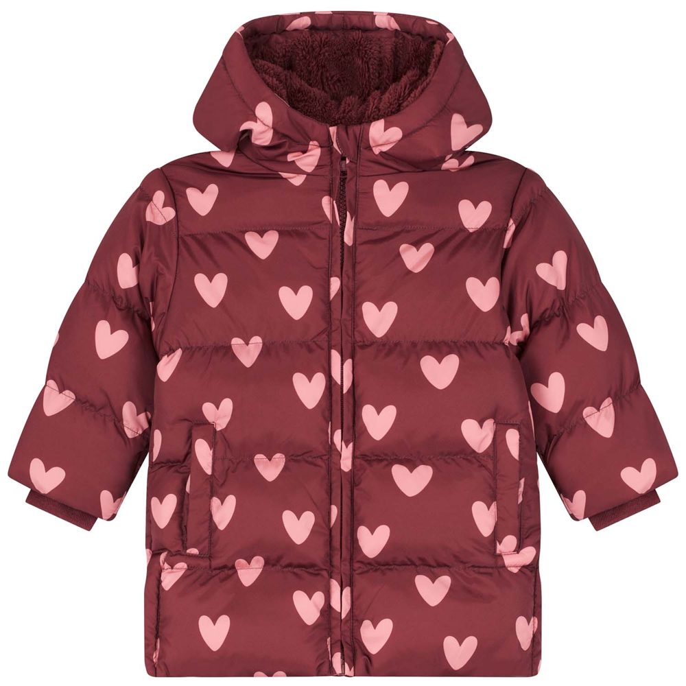Prénatal peuter winterjas - Dark Wine Red
