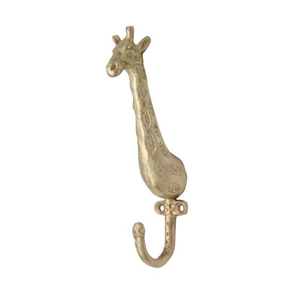 Doing Goods Gloria Baby Giraffe Hook - Gold Matt