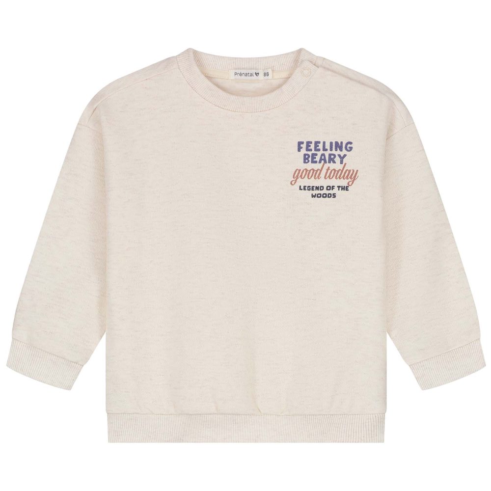 Prénatal peuter sweater - Soft Brown Melange