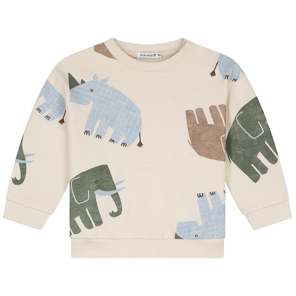 Prénatal baby sweater - Dark Off-White