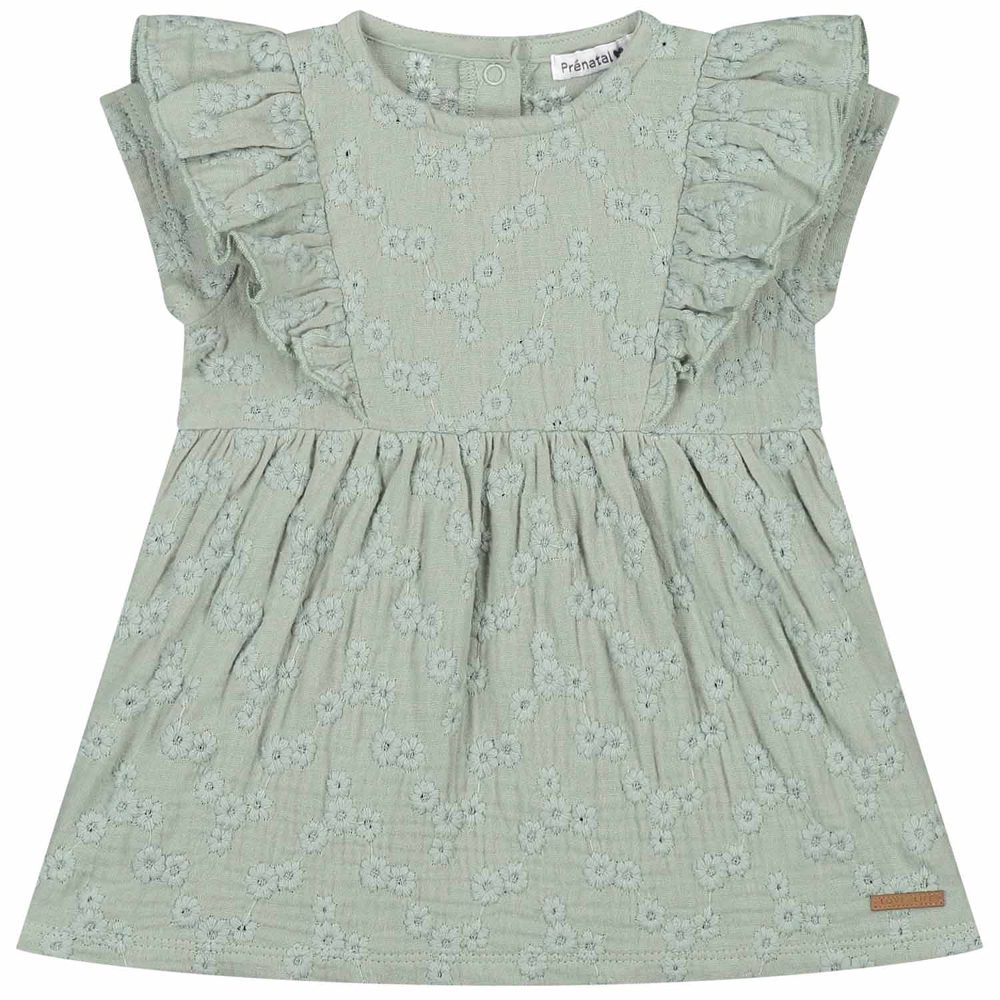 Prénatal peuter jurk - Dark Mint Green