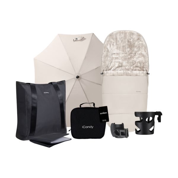 ICandy Core 2 Kinderwagen 2-in-1 - Complete Bundel - Sandstone – foto 9
