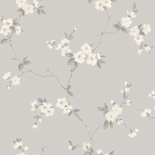 Sandberg Engla Behang - Mineral Grey