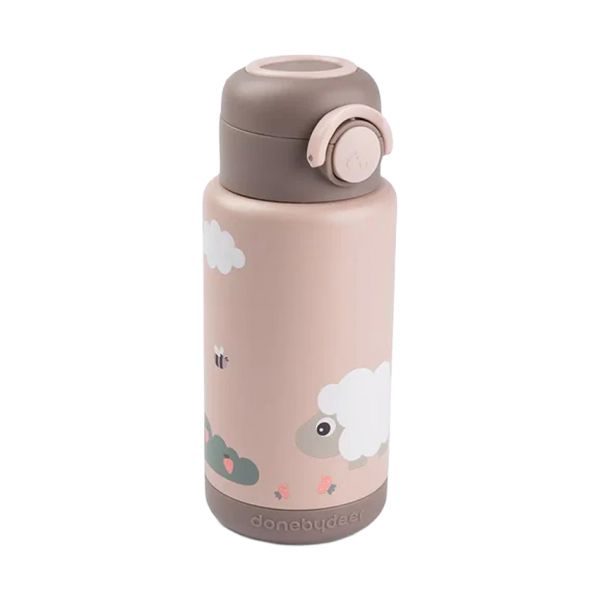 Done by Deer Thermo Fles - Tiny Farm - Powder - 340 ml