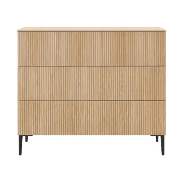 Kidsmill Levi Commode - Incl. Ronde Potenset - Eiken
