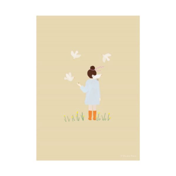 Studio Pieni Poster A4 - Duif