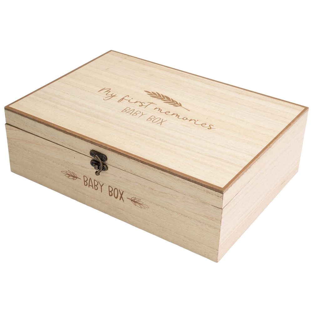 Prénatal bewaardoos hout - Brown