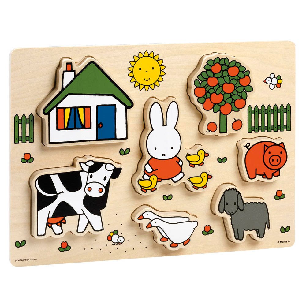 Nijntje houten puzzel - Multi