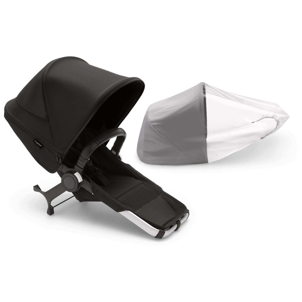 Bugaboo Donkey5 Duo uitbreidingsset - Midnight Black
