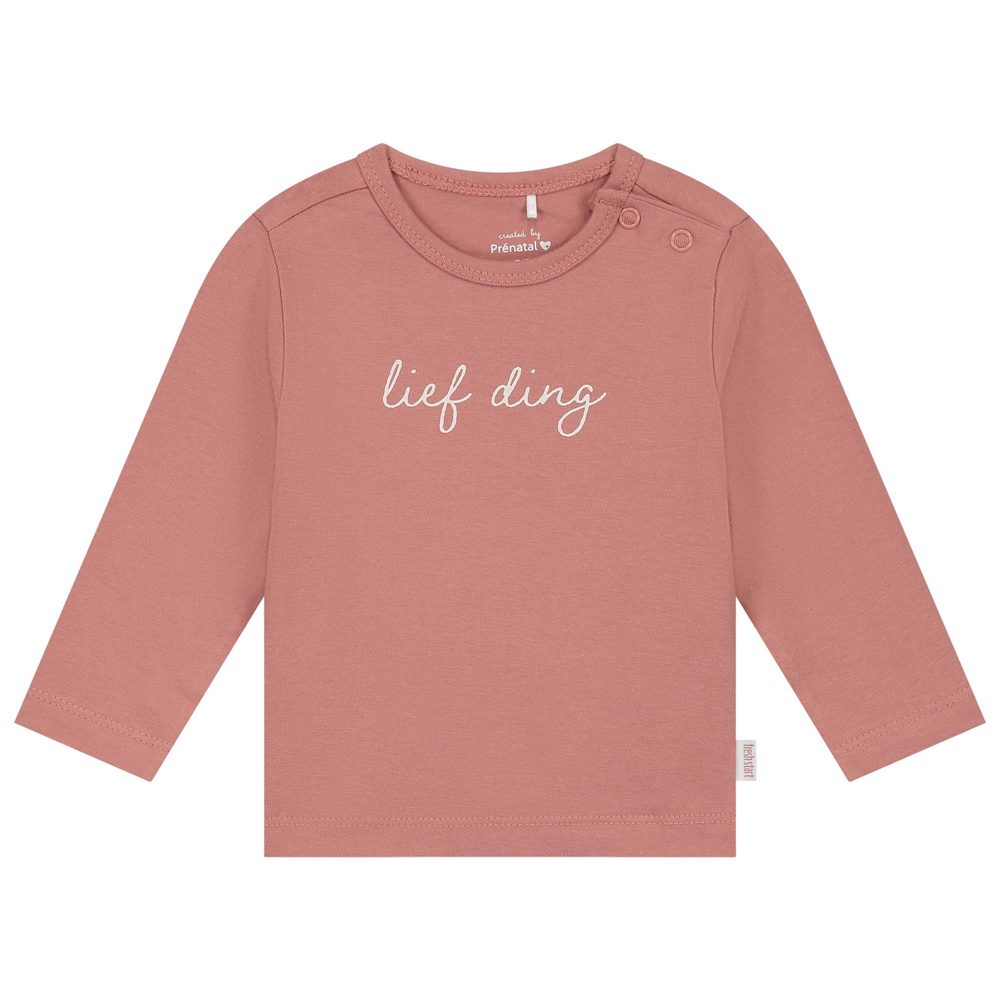 prénatal newborn shirt - Dark Pink