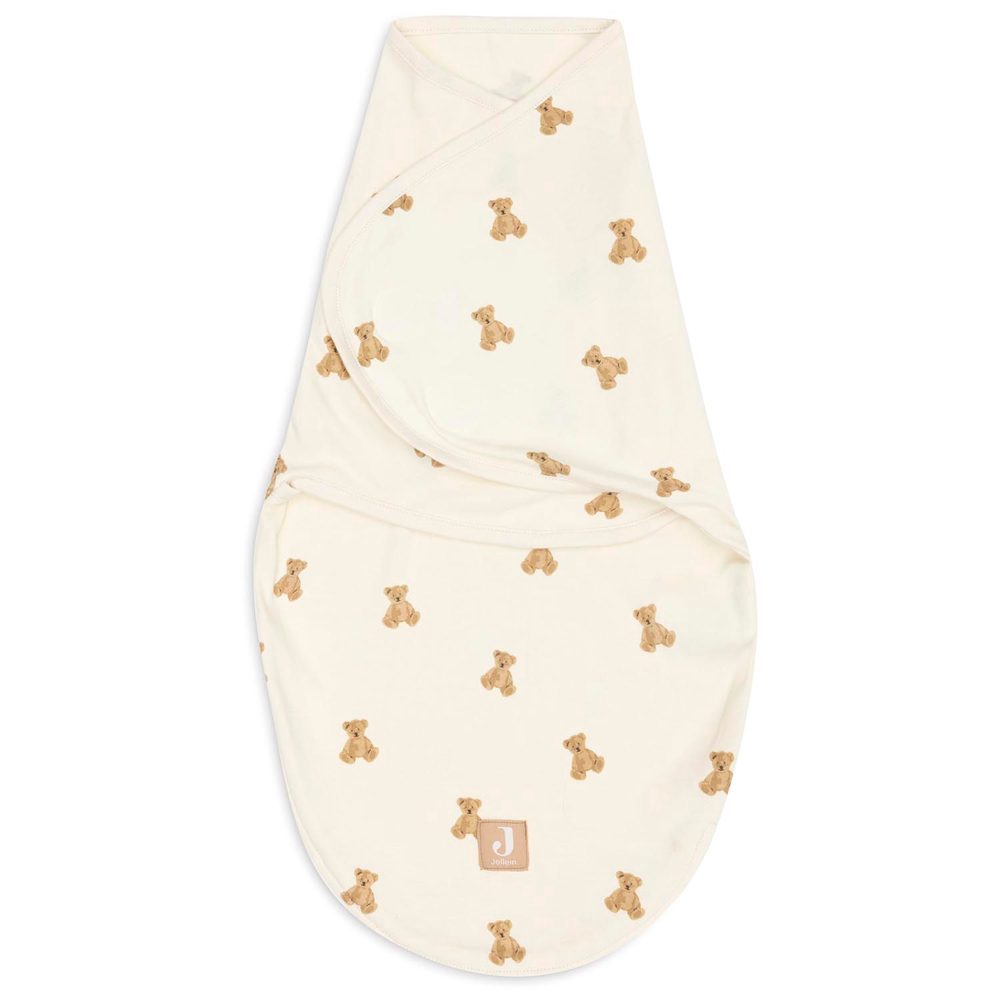 Jollein slaapzak wrapper 0-3 maanden - Mini Teddybear