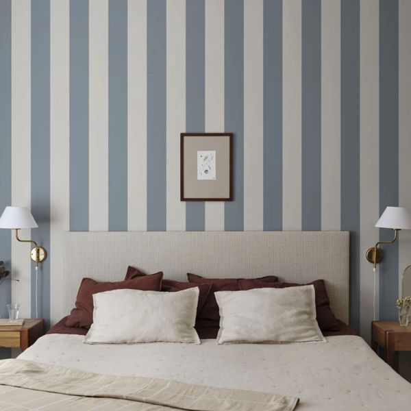 Sandberg Magnus Behang - Indigo Blue – foto 4