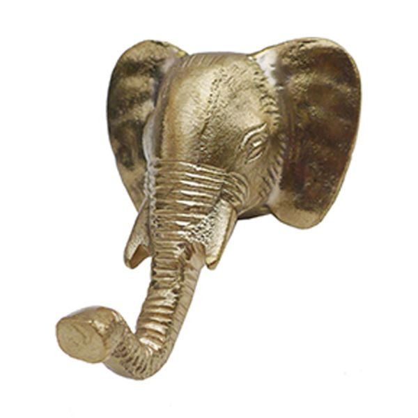 Doing Goods Billy Elephant Wandhaak - Gold Matt