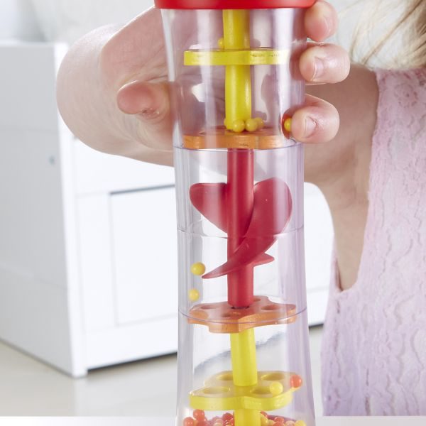 Hape Regenmaker met Kralen - Rood – foto 5